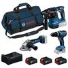 BOSCH COMBO RINKINYS 18V (GSB+GWS+GBH+3×5.0Ah+GAL)