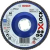 Bosch XLOCK žiedlapiniai diskai D 125 mm; K 80, tiesus