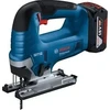 Akumuliatorinis siaurapjūklis Bosch GST 185-LI; 18 V; 2x4,0 Ah akum.