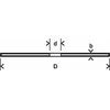 Bosch PRO Pjov.diskas metalui 125x22x1,6 mm