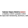 „Bosch“ standartinis nerūdijančio plieno pjovimo diskas 115x1,0x22,23P