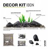 „Bosch WIO Ibon River Kit“ dekoracijų rinkinys akvariumui, juodas, 20 kg, dėžutė