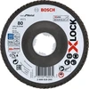 Bosch XLOCK žiedlapiniai diskai D 125 mm; K 80, lenktas