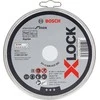 Bosch X-LOCK standartinis Inox 10vnt. × 125 × 1 mm