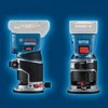 Bosch GKF 18V-8 komplektas (8 mm įvorė, įleidžiamas pagrindas, pagrindas), LB