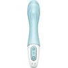 Satisfyer Air Pump Vibrator 5+ šviesiai mėlynas pompinis vibratorius