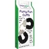 BoT TOYJOY Furry Fun Cuffs Juodas - Soft Plush Wrist Restraint Set