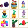 Bounn 50 spalvų plastilino rinkinys termoreaktyviam modelino moliui