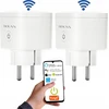 Bounn Bounn Smart elektros lizdo vatmetras su WIFI Tuya EU02