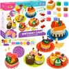 Bounn Plastilino rinkinys gimtadienio tortas 10 spalvų + formelės