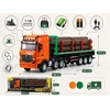 Bounn Nuotolinio valdymo sunkvežimis su priekaba medienos transportavimui 1:18 RC (HN207087)