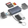 Skaitytuvas Bounn Skaitytuvas kart pamiÄci USB USB-C 3.0 hub PRO 6w1 SD/MicroSD