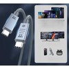 USB kabelis Bounn USB-C - USB-C 1 m juodas (JL-8KC4010S)