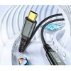 USB kabelis Bounn USB-C - USB-C 2 m juodas (JL-8KC2220-2M)