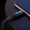 USB kabelis Bounn USB-C - USB-C + microUSB + Lightning 3 m juodas (N942)