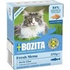 Drėgnas Kačių Maistas - Bozita Fresh Menu Sterilizuotas Arktinis Šamas 370g