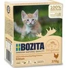 BOZITA Fresh Menu Kitten Gabaliai padaže - šlapias kačių maistas - 370g