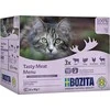 Bozita kačių ėdalo gabaliukai padaže su mėsa Multibox - šlapias kačių ėdalas - 12 x 85 g
