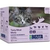 Bozita kačių ėdalo gabaliukai padaže su mėsa Multibox - šlapias kačių ėdalas - 12 x 85 g