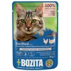 Bozita Sterilised vištiena & kalakutiena In Sauce maistas mokra 85g