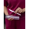 Brabantia 3 dalių stalo įrankių rinkinys Make &amp, Take Lilac Rožinė 241925