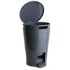 Tatay Bathroom pedal bucket 5L Diabolo pilkas