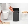 Brabantia Bo Waste Bin, 12L - Mineral Infinite Pilkas