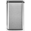 Brabantia Bo šiukšliadėžė, 7 l, matinio plieno, be pirštų atspaudų