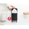 Brabantia Šiukšlių dėžė, Bo Hi 7L - Matt Juodas