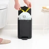 Brabantia Bo Pedal Bin 4L – matinis juodas