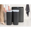 Šiukšliadėžė Brabantia BRABANTIA BO waste bin 2x30l Confident Pilkas 233609