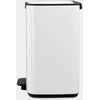 Brabantia Bo šiukšliadėžė su pedalu, 12 l, balta