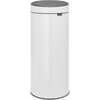 Brabantia Touch Bin Nauja, balta, 30 L