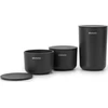 Brabantia Renew laikymo indeliai 3vnt. - Dark Pilkas