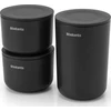 Brabantia Renew laikymo indeliai 3vnt. - Dark Pilkas