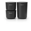 Brabantia Renew laikymo indeliai 3vnt. - Dark Pilkas