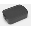Brabantia BRABANTIA Make &amp, Take lunch box medium dark pilkas 202520