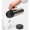 BRABANTIA Make &amp;amp| Take thermal mug 0.5 L dark pilka 228643