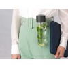 Brabantia BRABANTIA Make &amp, Take water bottle with strainer dark pilkas 148842