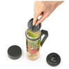Brabantia BRABANTIA Make &amp, Take water bottle with strainer dark pilkas 148842