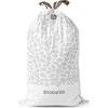 Brabantia atkritumu tvertnes ieliktņi L, 40-45l, 40 maisi rullītī, balts