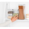 4x1 Brabantia TASTY+ Square Canister šviesiai pilka