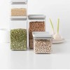 4x1 Brabantia TASTY+ Square Canister šviesiai pilka
