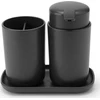 Brabantia Vonios kamb. rink. ReNew 3vnt. - Dark Pilkas