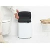 Brabantia Bo šiukšliadėžė, 12 l - Baltas