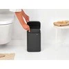 Brabantia šiukšliadėžė Bo, 4 l, mineralinė, bekvapė
