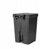 Šiukšlių dėžė BRABANTIA StepUp, su pedalu, tamsiai pilkos sp., 25 l