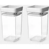 Brabantia BRABANTIA storage box set Tasty+ 2 pcs. 0.15 L Light Pilkas 230585