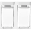 Brabantia BRABANTIA storage box set Tasty+ 2 pcs. 0.15 L Light Pilkas 230585