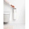 Brabantia tualetes papīra tvertne MindSet, mineral fresh baltas